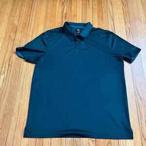 Oakley Polo Shirt Mens Large ? Green Performance Golf